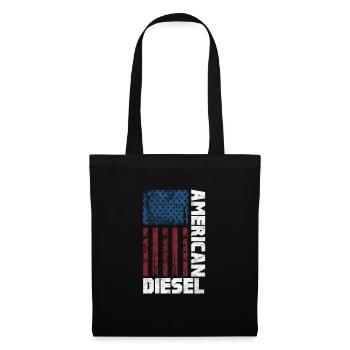 Diesel America - Tote Bag - black - Front