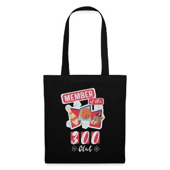 Bowling Design Member of the 300 Club Retro Bowler - Tote Bag - black - Front
