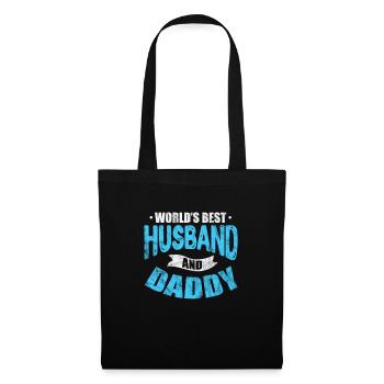 Padre - Bolsa de tela - negro - delante