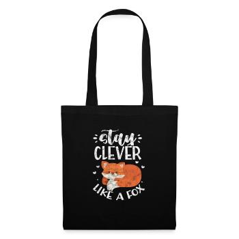 Faire: - Sac en tissu - noir - Devant