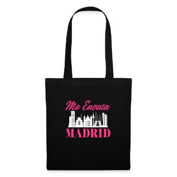 Madrid - Stoffbeutel - Schwarz - Vorne