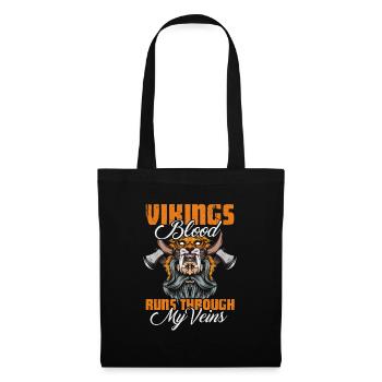 Viking Viking Vikings Odin Walhalla Gift - Tote Bag - black - Front