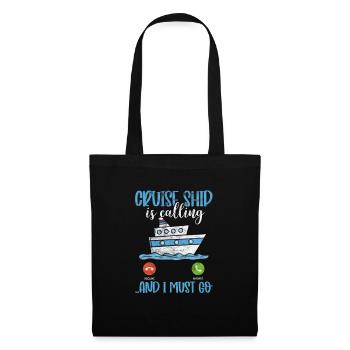 Cruise Cruise Ship Holiday Ship Gift - Tote Bag - black - Front