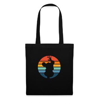 Koala Koala Bear Australie Bear Gift - Sac en tissu - noir - Devant
