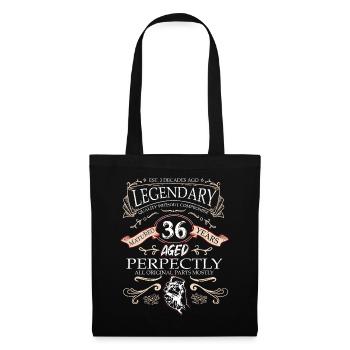 Vintage Légendaire - Vieilli parfaitement 36ème anniversaire - Sac en tissu - noir - Devant