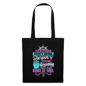Cruise Lovin Kind Of Girl Fun Cruise - Tote Bag - black - Front