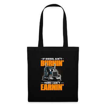 Diesel Auto Tuning Gasoline Vehicle Gift - Tote Bag - black - Front
