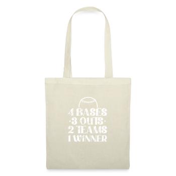 Softball - Sac en tissu - nature - Devant