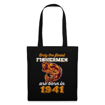 Legendär 81 Jahre alt Geschenk zum 81. Geburtstag - Stoffbeutel - Schwarz - Vorne