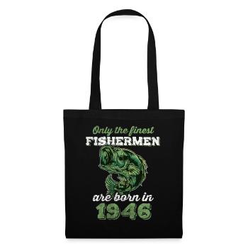 Legendär 76 Jahre alt Geschenk zum 76. Geburtstag - Stoffbeutel - Schwarz - Vorne