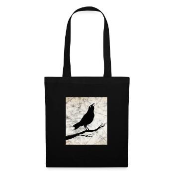 Raven - Tote Bag - black - Front
