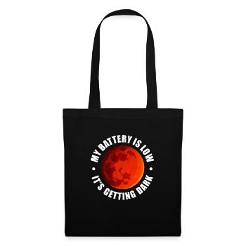 Mars Red Planet Space Astronaut Cadeau - Sac en tissu - noir - Devant
