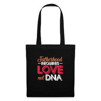Beau-père Père Beau-père Papa Cadeau de fête des pères - Sac en tissu - noir - Devant