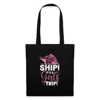 Cruise Cruise Ship Holiday Ship Gift - Tote Bag - black - Front