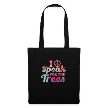 Hippie - Sac en tissu - noir - Devant