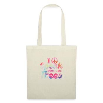 Hippie - Sac en tissu - nature - Devant