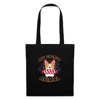 Corgi - Tote Bag - black - Front