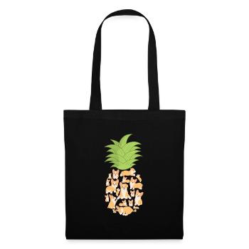 Corgi - Tote Bag - black - Front
