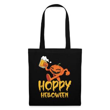 Pumpkin Beer Mug Funny Hoppy Halloween - Tote Bag - black - Front