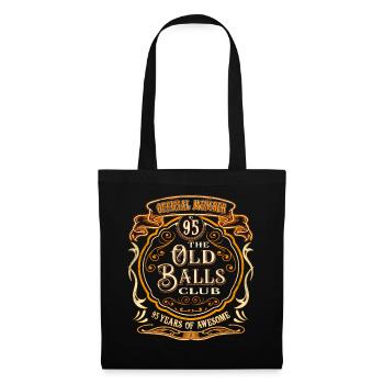 95 ans du Club des Vieilles Balls 95e anniversaire - Sac en tissu - noir - Devant