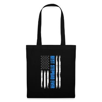 Stepfather Father Stepdad Papa Father's Day Gift - Tote Bag - black - Front