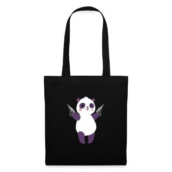 Panda Panda Bear Bear Animal Pandas Gift - Tote Bag - black - Front