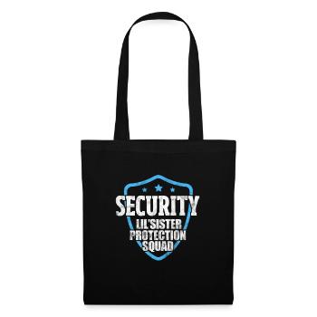 Frère - Sac en tissu - noir - Devant