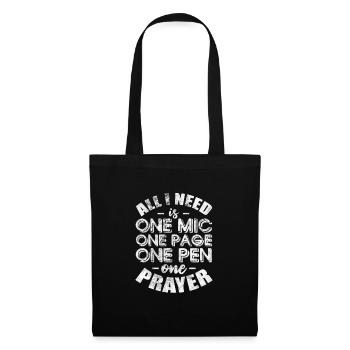 Hip Hop - Sac en tissu - noir - Devant