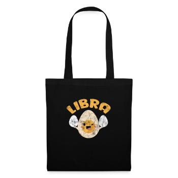 Libra Zodiac Sign Horoscope Astrology Gift - Tote Bag - black - Front