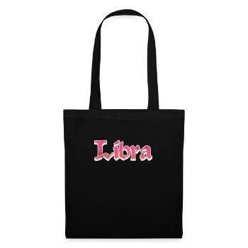 Libra Zodiac Sign Horoscope Astrology Gift - Tote Bag - black - Front