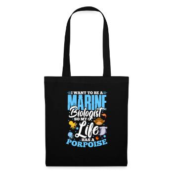 Marine biology - Tote Bag - black - Front