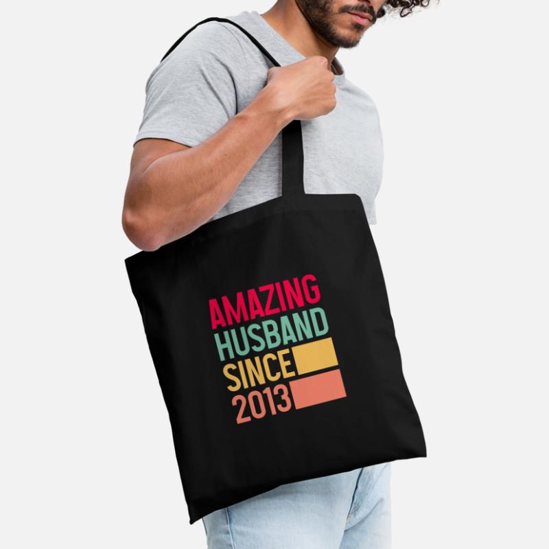 Ehemann seit 2013 Hochzeit Ehefrau Geschenk Stoffbeutel