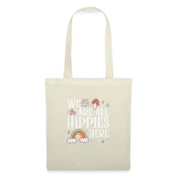 Hippie - Sac en tissu - nature - Devant
