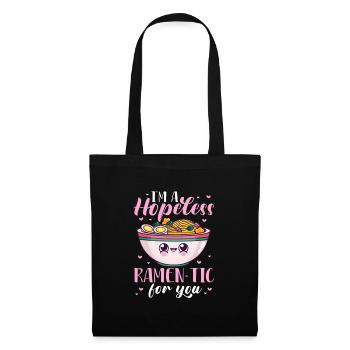 Ramen - Sac en tissu - noir - Devant