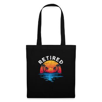 Retirement - Tote Bag - black - Front