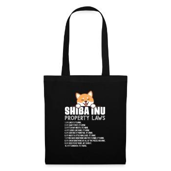Shiba Inu - Tote Bag - black - Front