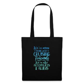 Cruise Cruise Ship Holiday Ship Gift - Tote Bag - black - Front