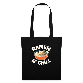 Ramen - Sac en tissu - noir - Devant