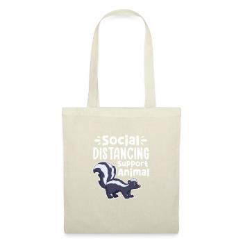 Mouffette - Sac en tissu - nature - Devant