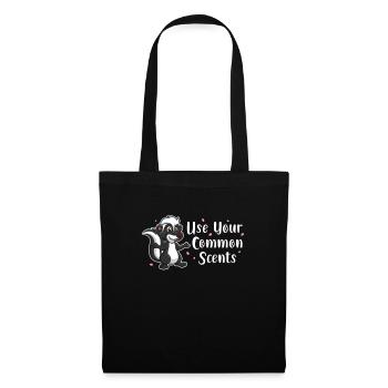 Mouffette - Sac en tissu - noir - Devant