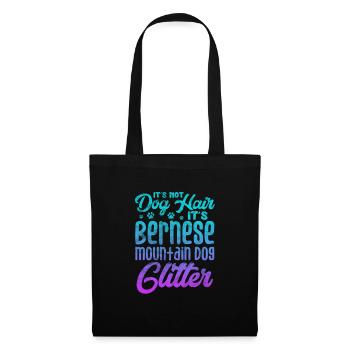 Chien de montagne bernois Chien de montagne Chien Amoureux Cadeau - Sac en tissu - noir - Devant