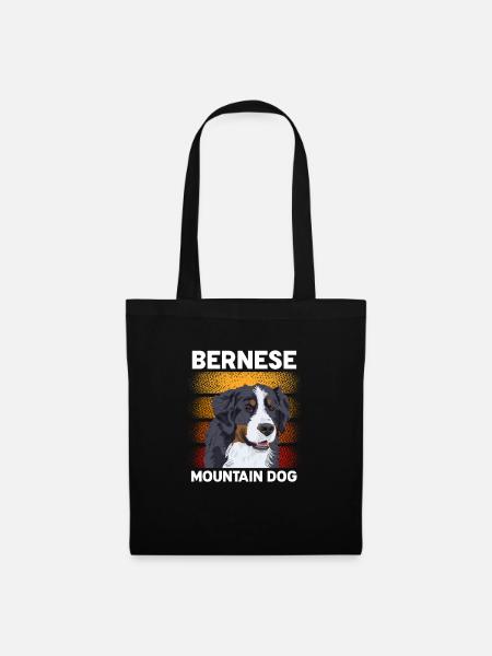 Berner Sennenhund - Stoffbeutel - Schwarz
