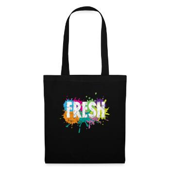 Hip-hop - Sac en tissu - noir - Devant
