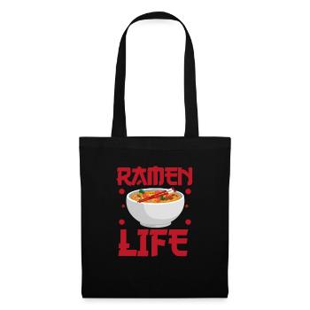 Ramen - Stoffbeutel - Schwarz - Vorne