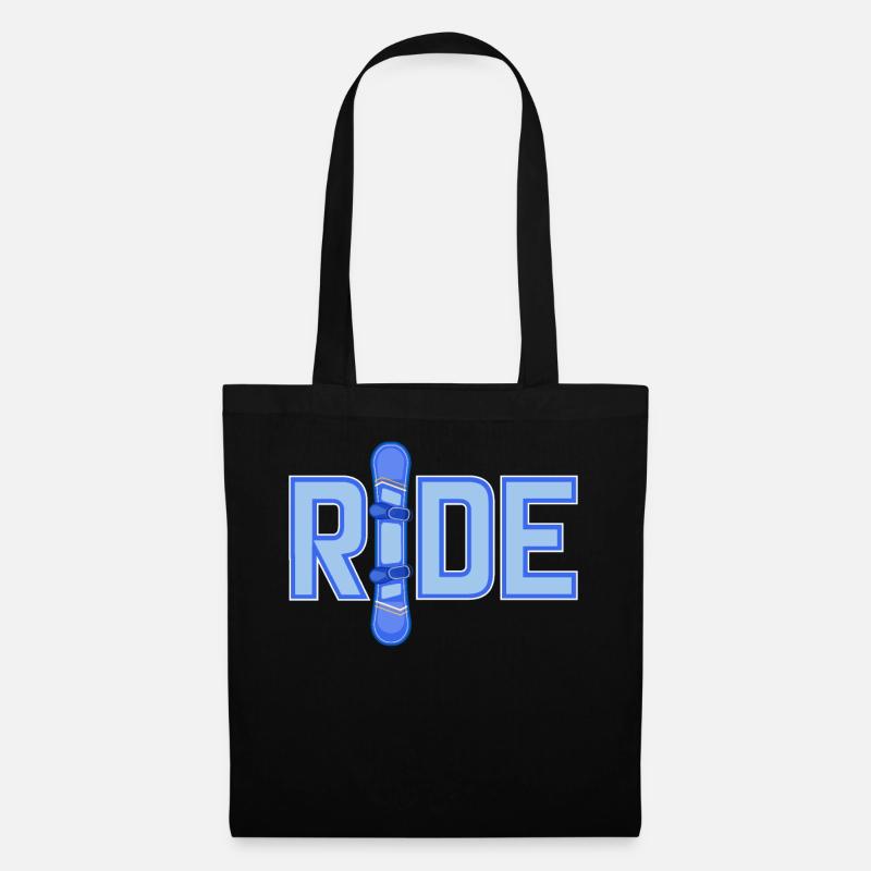 Ride Snowboarding - Stoffbeutel - Schwarz