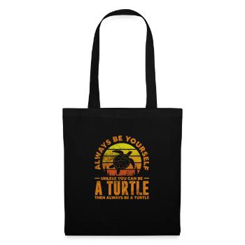 Turtle - Tote Bag - black - Front