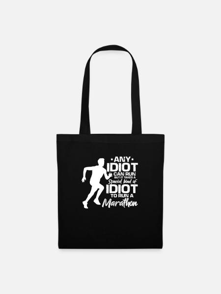 Courir - Sac en tissu - noir