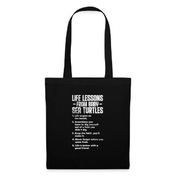 Turtle - Tote Bag - black - Front