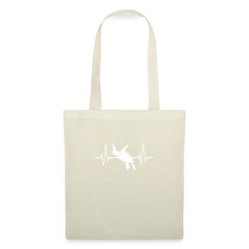 Tortue Tortue Sea Créatures marines Cadeau - Sac en tissu - nature - Devant