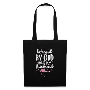 Flamingo God Husband - Tote Bag - black - Front